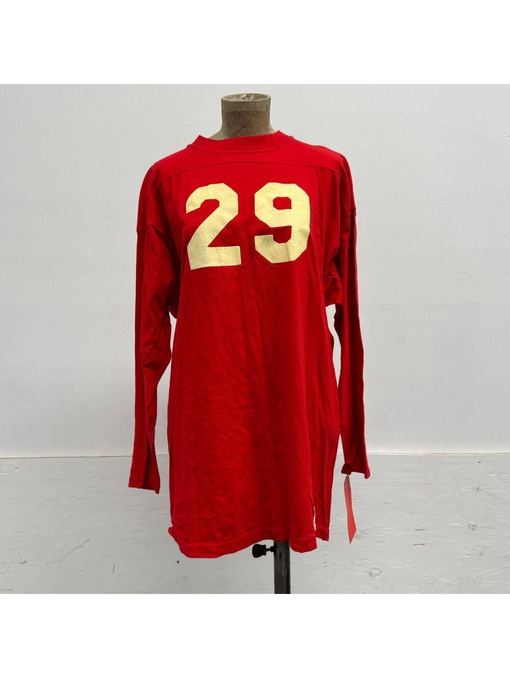 Vintage 1970s Red 29 Football Jersey Russell